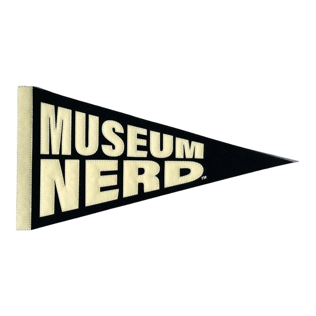 Museum Nerd Pennant - PMA Store at the Portland Museum of Art, Maine