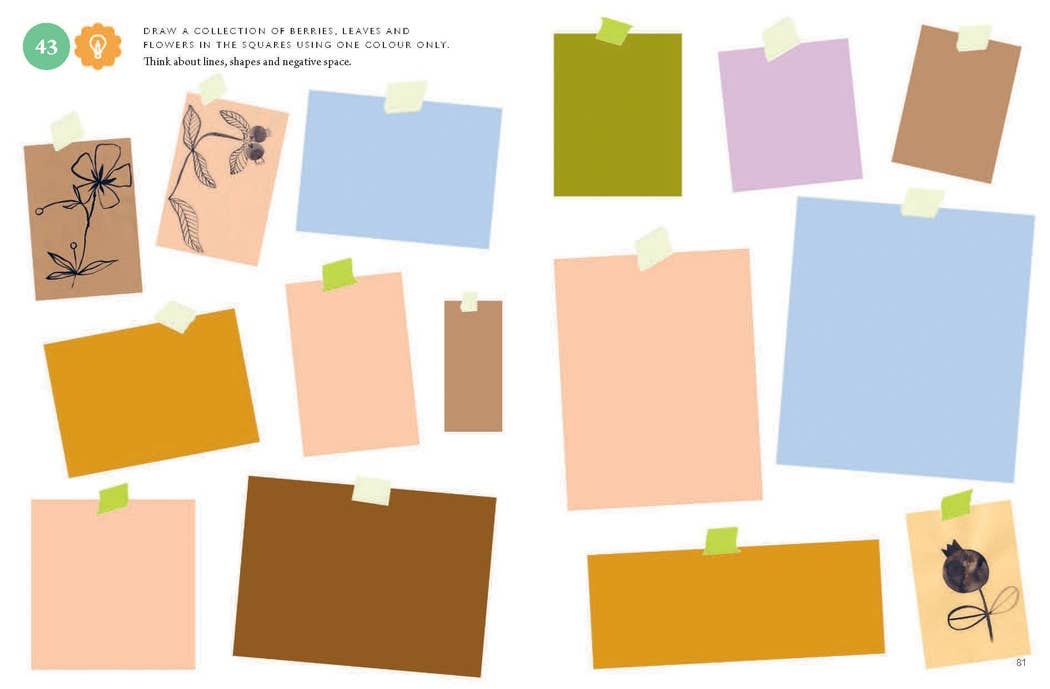 Chronicle Books - Drawing Nature: 100 Prompts, Projects and Playful Exercises - PMA Store at the Portland Museum of Art, Maine