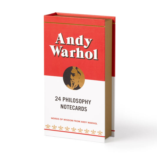 Chronicle Books - Andy Warhol Philosophy Correspondence Cards - PMA Store at the Portland Museum of Art, Maine