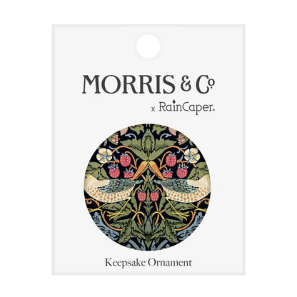 William Morris "Strawberry Thief" Keepsake Ornament - PMA Store at the Portland Museum of Art, Maine