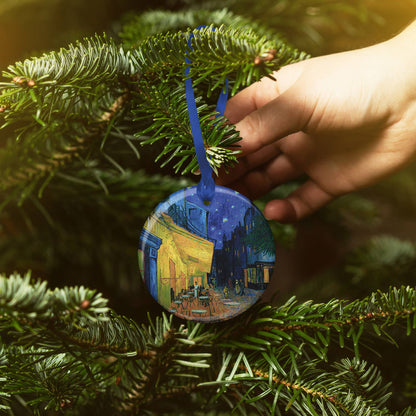 Van Gogh "Cafe Terrace at Night" Keepsake Ornament - PMA Store at the Portland Museum of Art, Maine