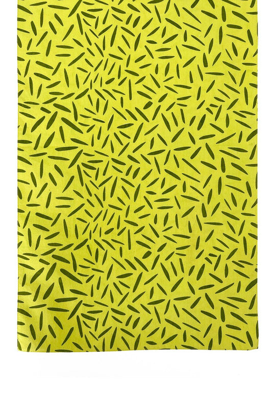 See Design - Table Runner: Widget Green/Pine - PMA Store at the Portland Museum of Art, Maine