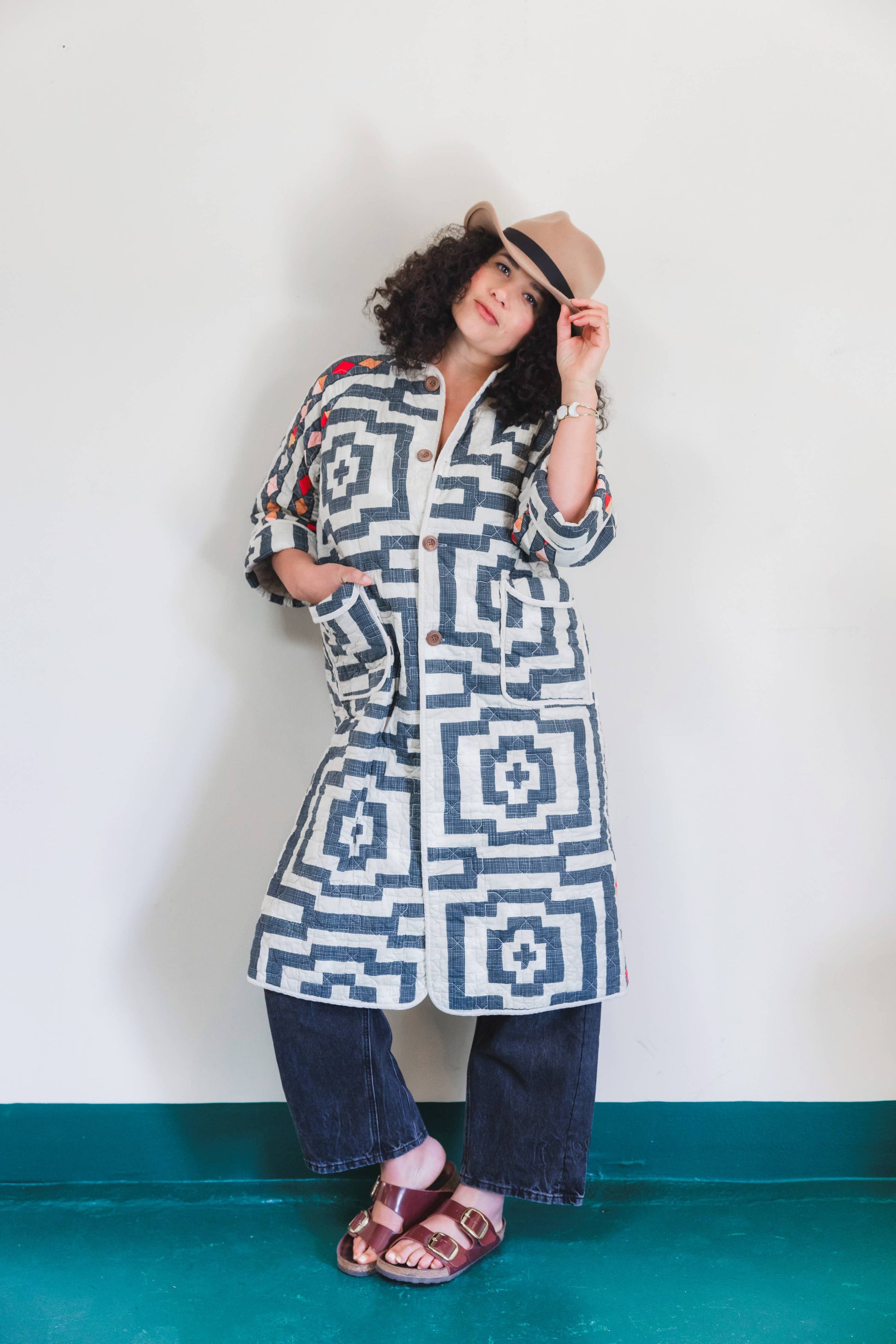 Peking Handicraft - Hypnotic House Robe - Jungalow: XS/S - PMA Store at the Portland Museum of Art, Maine