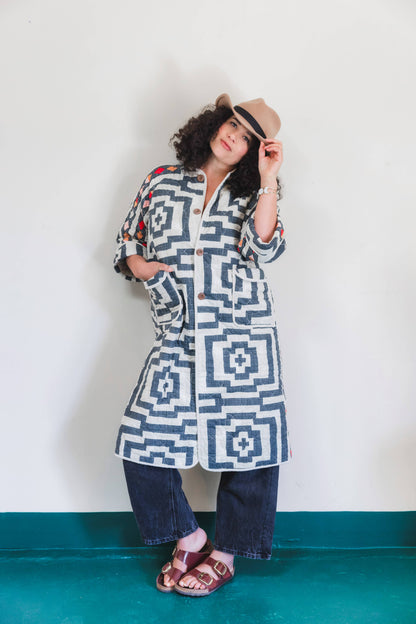 Peking Handicraft - Hypnotic House Robe - Jungalow: XS/S - PMA Store at the Portland Museum of Art, Maine