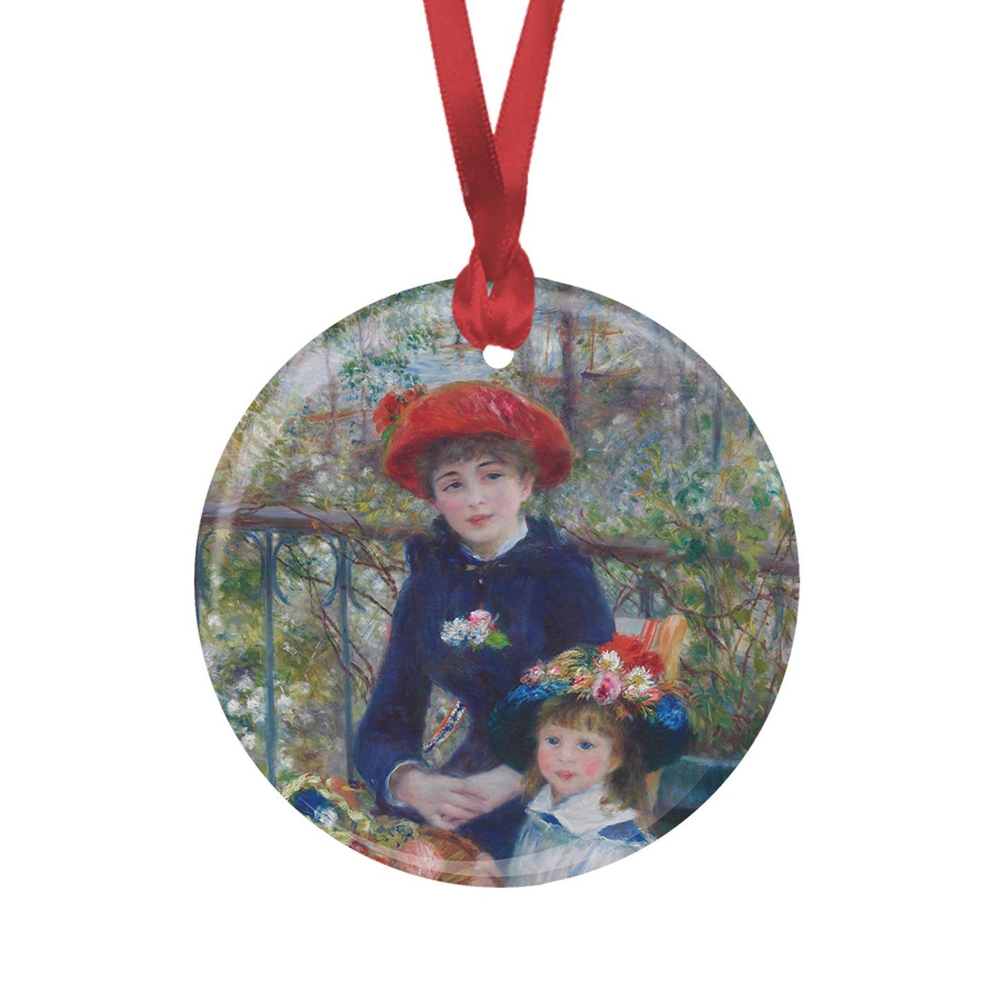 Renoir "Two Sisters on the Terrace" Keepsake Ornament - PMA Store at the Portland Museum of Art, Maine