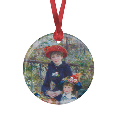 Renoir "Two Sisters on the Terrace" Keepsake Ornament - PMA Store at the Portland Museum of Art, Maine