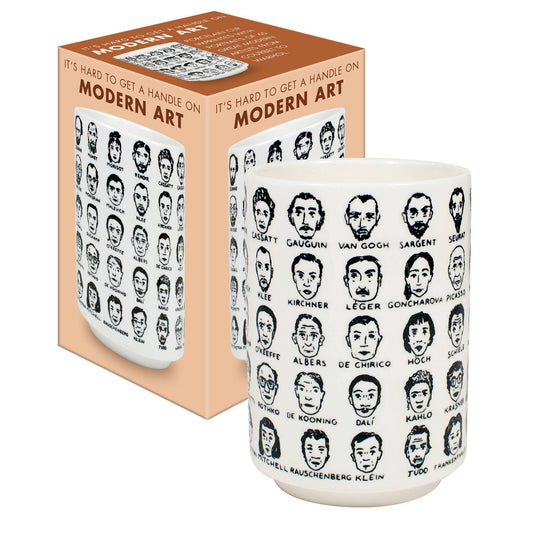 Unemployed Philosophers Guild - Modern Artists Coffee Mug - PMA Store at the Portland Museum of Art, Maine