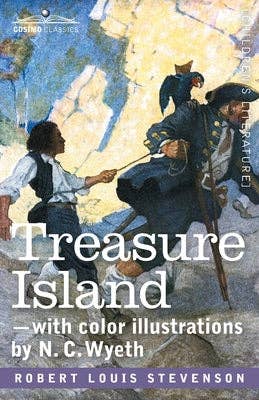 Books by splitShops - Treasure Island: with color illustrations by N.C.Wyeth - Paperback - PMA Store at the Portland Museum of Art, Maine