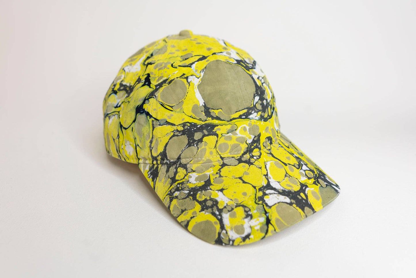 Tempered East - Marbled Dad Hat: Stone: Blue