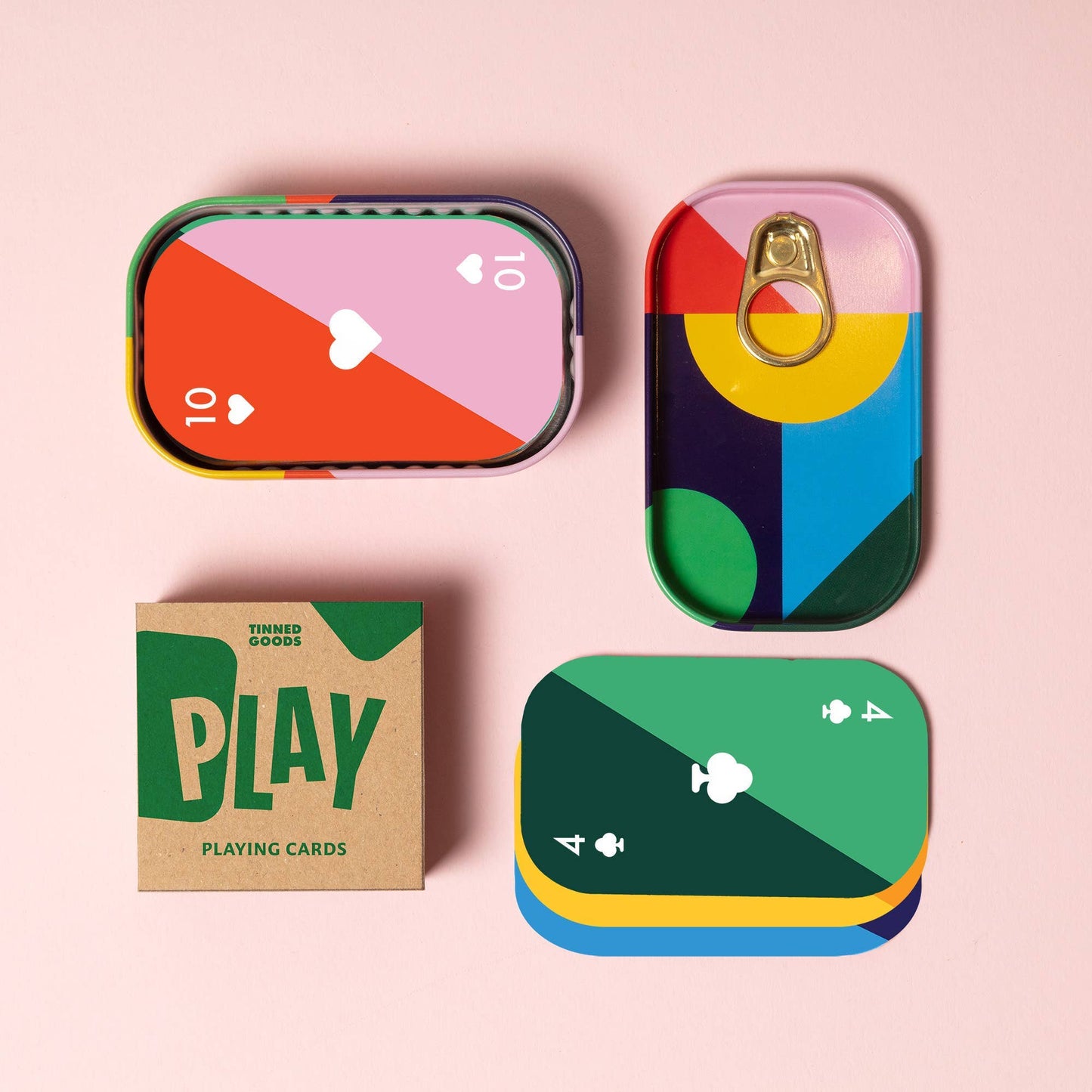 Block Design US - Tinned Goods - Playing Cards