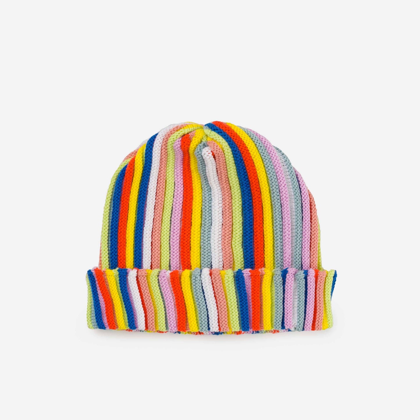 VERLOOP | knits - Circus Stripe Beanie: Desert - PMA Store at the Portland Museum of Art, Maine