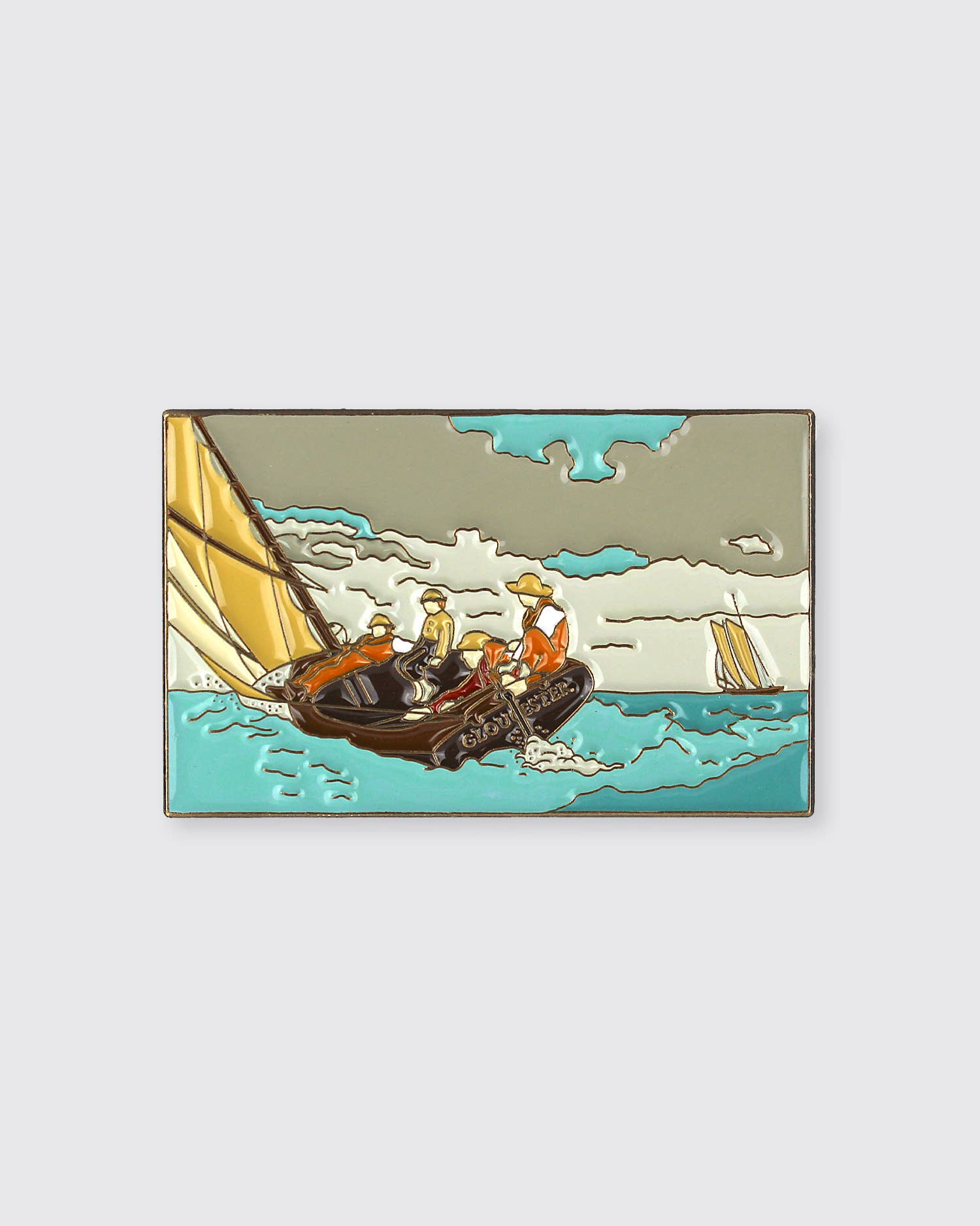 Breezing Up (A Fair Wind) • Enamel Pin - PMA Store at the Portland Museum of Art, Maine