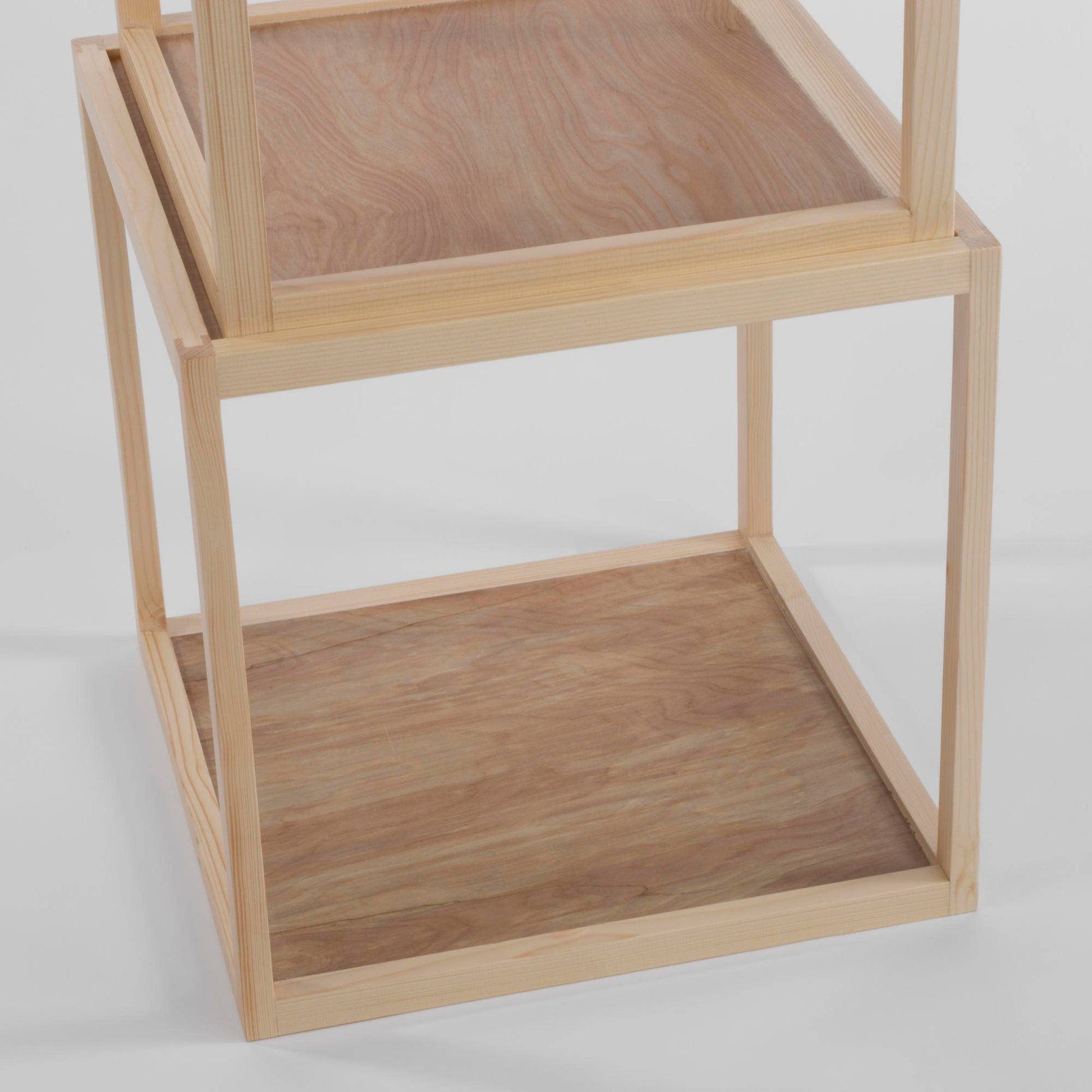 Wood Cube Risers in Set of 3 or Set of 6: White / 6 Cubes - PMA Store at the Portland Museum of Art, Maine