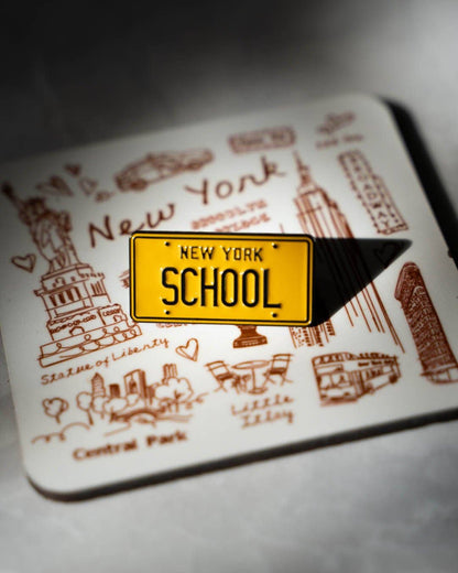 New York School • Enamel Pin - PMA Store at the Portland Museum of Art, Maine