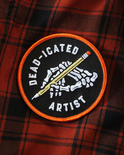 Dead-icated Artist • Patch - PMA Store at the Portland Museum of Art, Maine