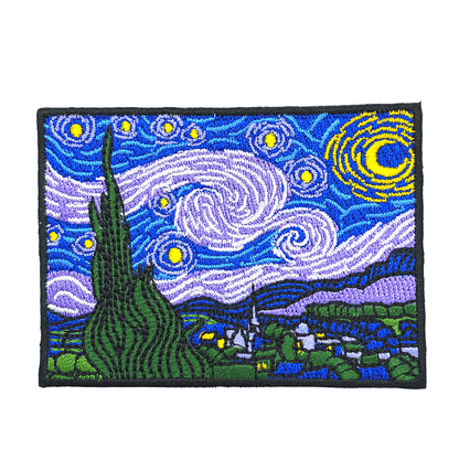 Today is Art Day - Patch - Starry Night - Van Gogh - PMA Store at the Portland Museum of Art, Maine