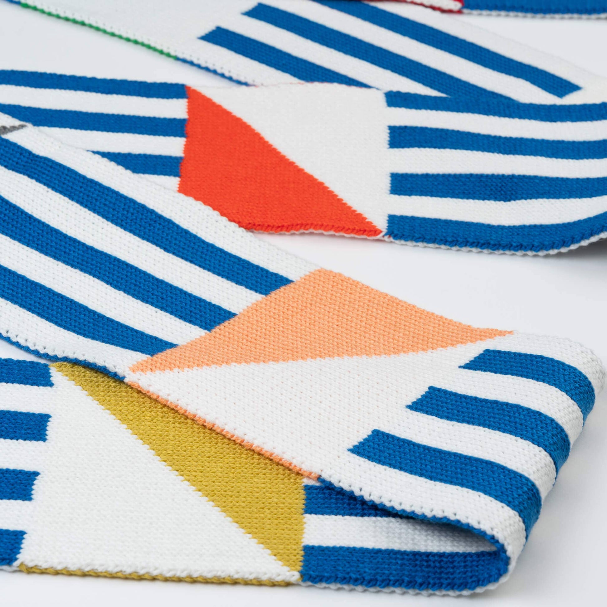 VERLOOP | knits - Sailboat Skinny Scarf: Cobalt - PMA Store at the Portland Museum of Art, Maine