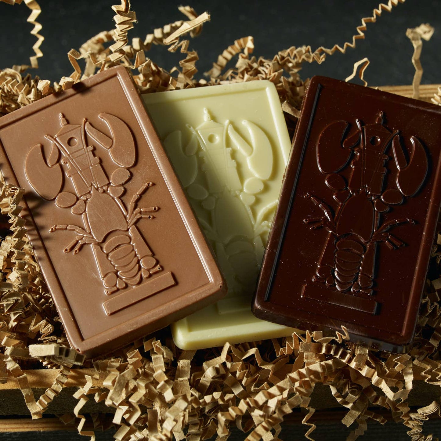 Dean's Sweets - Lobster/Lighthouse Chocolate Bars - PMA Store at the Portland Museum of Art, Maine
