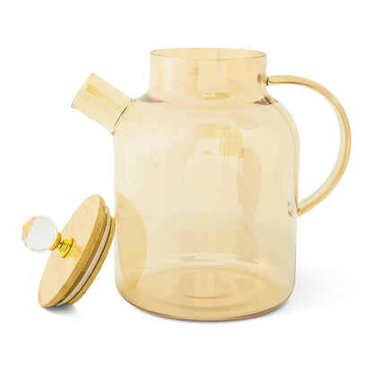 58oz Glass/Bamboo Kettle - SDI - PMA Store at the Portland Museum of Art, Maine