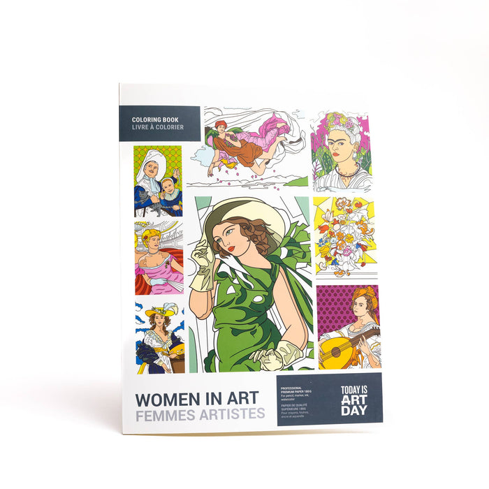 Today is Art Day - Coloring Book - Women in Art