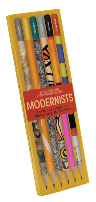 Unemployed Philosophers Guild - Modernists Pencil Set