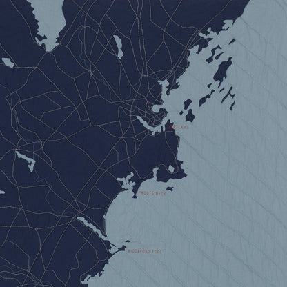 Haptic Lab - Southern Maine Quilt: Pale Blue & Gold - PMA Store at the Portland Museum of Art, Maine