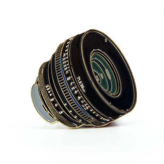35mm Lens Enamel Pin - PMA Store at the Portland Museum of Art, Maine