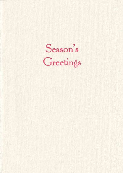 Saturn Press - Winter Sunshine - Greeted: Unsleeved - PMA Store at the Portland Museum of Art, Maine