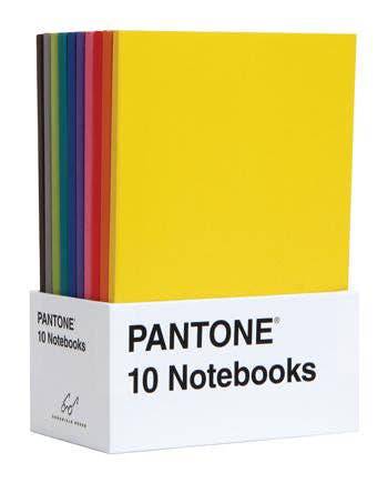 Chronicle Books - Pantone: 10 Notebooks - PMA Store at the Portland Museum of Art, Maine