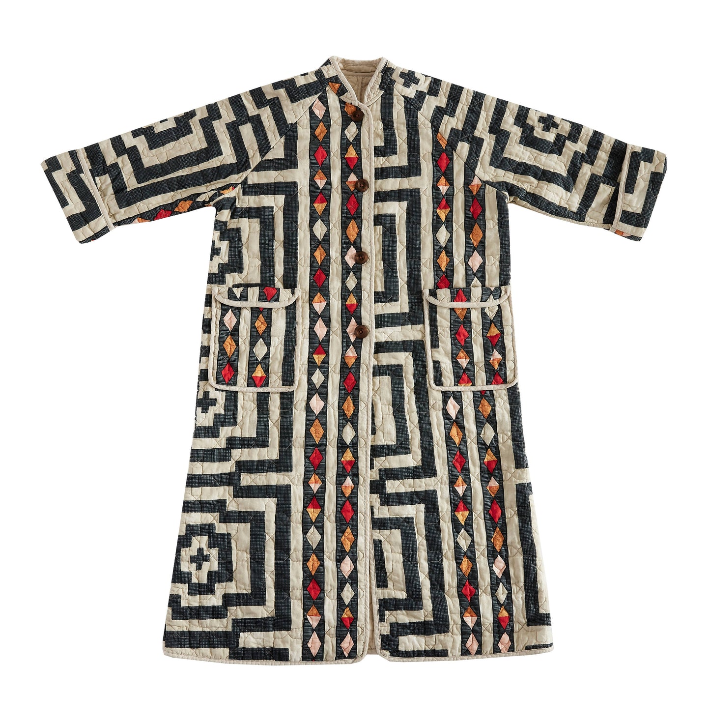 Peking Handicraft - Hypnotic House Robe - Jungalow: XS/S - PMA Store at the Portland Museum of Art, Maine