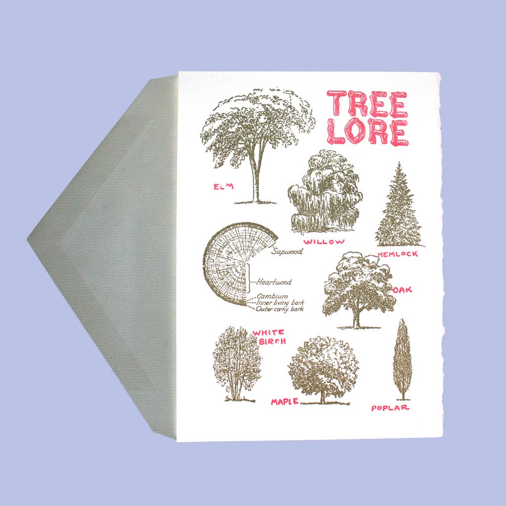 Saturn Press - Tree Lore: Unsleeved - PMA Store at the Portland Museum of Art, Maine