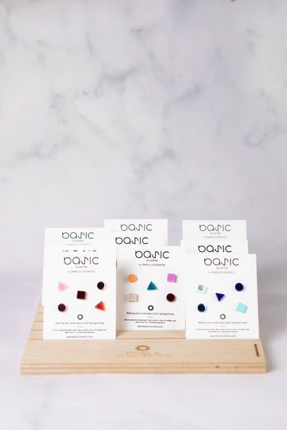 Pamela Coromoto - Basic - Mini Earrings Set (5) - Colorful Palette: Pastels Palette