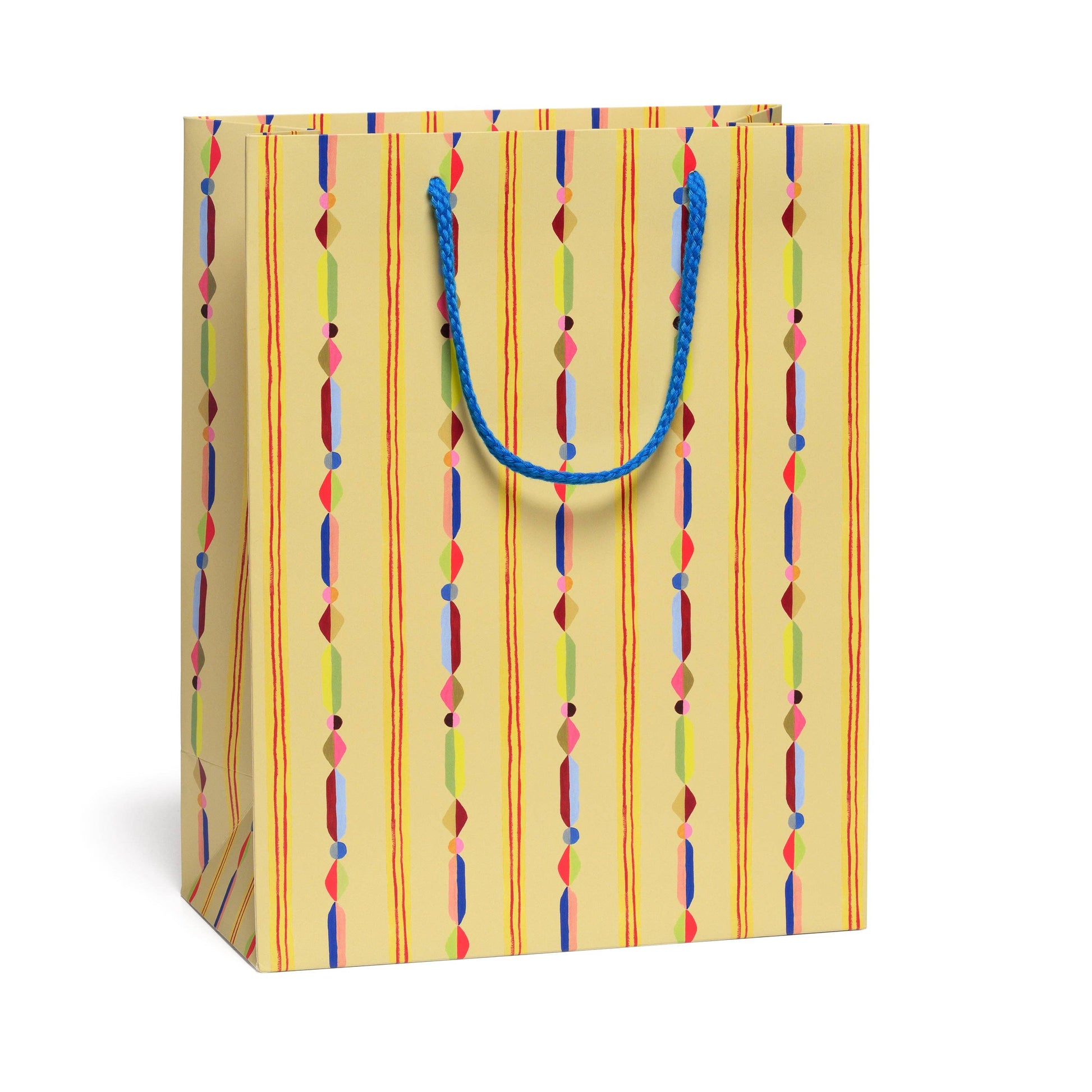Geometric Stripe large gift bag: Large - PMA Store at the Portland Museum of Art, Maine