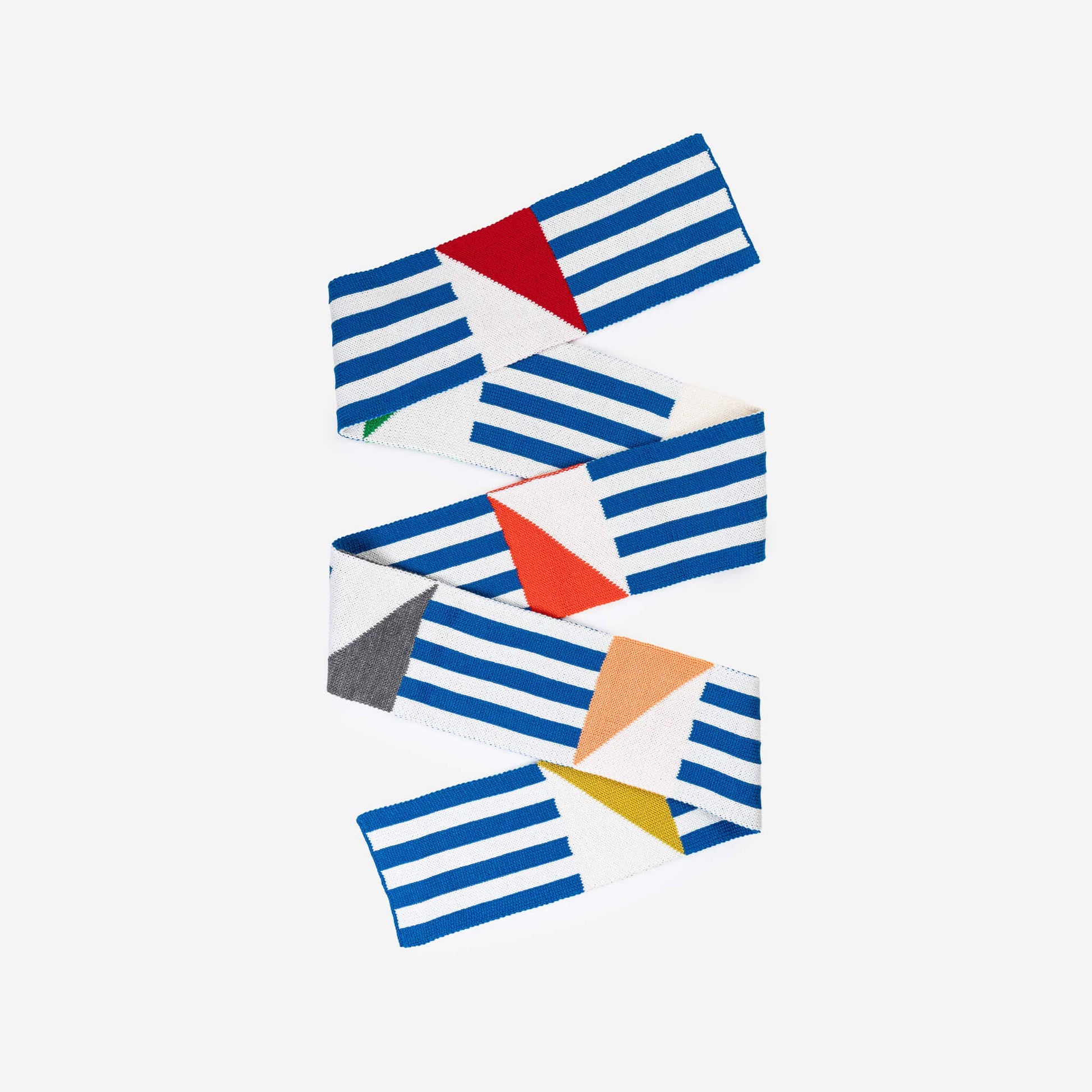 VERLOOP | knits - Sailboat Skinny Scarf: Cobalt - PMA Store at the Portland Museum of Art, Maine