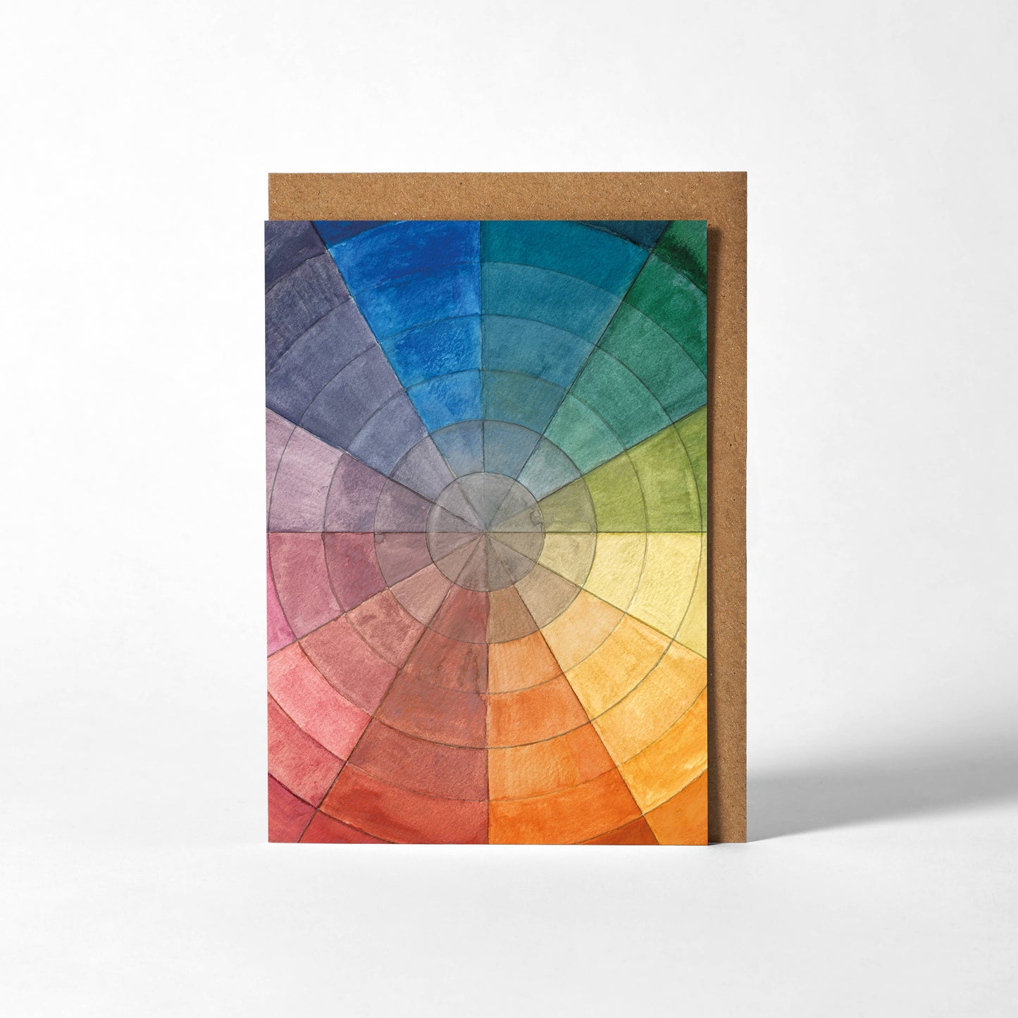 Greetings Card - Otto Runge Colour Wheel - PMA Store at the Portland Museum of Art, Maine