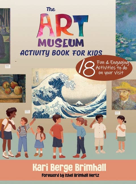 Art Museum Activity Book for Kids - Hardcover - PMA Store at the Portland Museum of Art, Maine