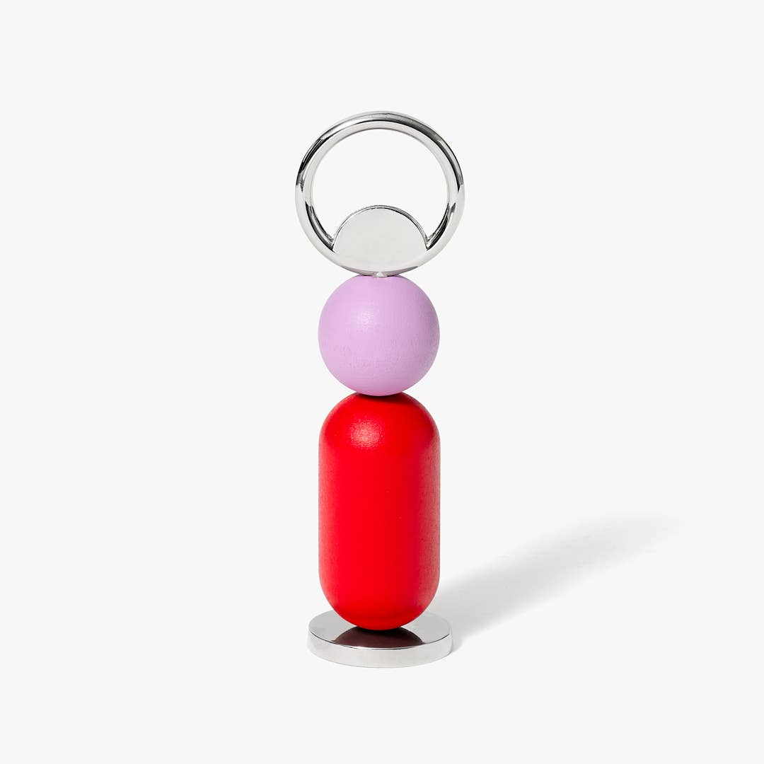 Abaco Bottle Opener: Red/Green/Blue - PMA Store at the Portland Museum of Art, Maine