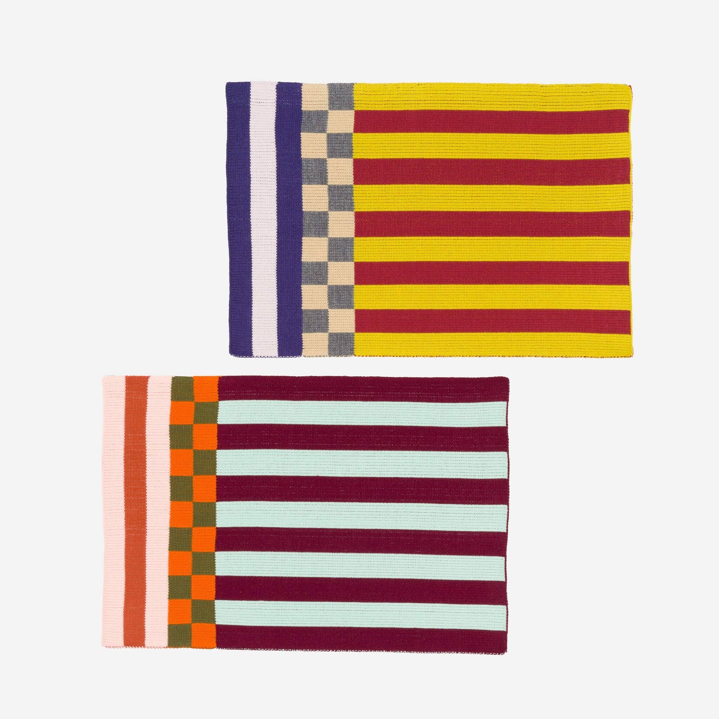 VERLOOP | knits - Pattern Patch Placemat Set: Candy