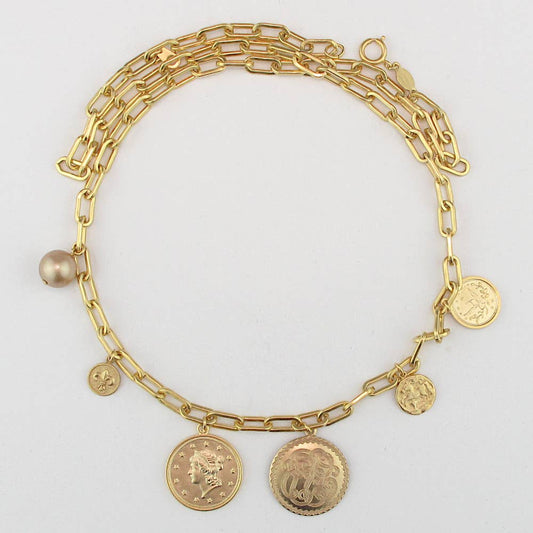 French Charm Necklace - PMA Store at the Portland Museum of Art, Maine