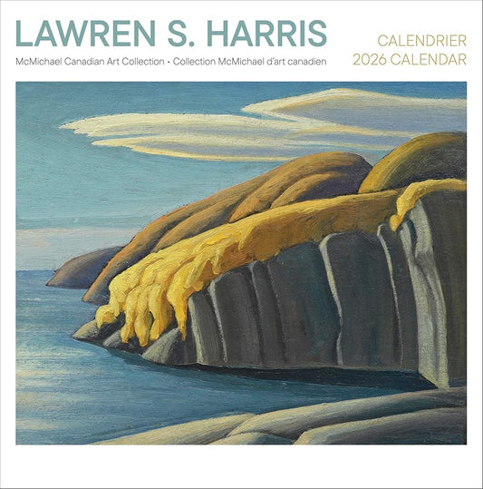 Wall Calendar 2026, Lawren S. Harris Art, 12 Months, Large Grid Design Featuring 12 Artworks (English and French Edition) cover image