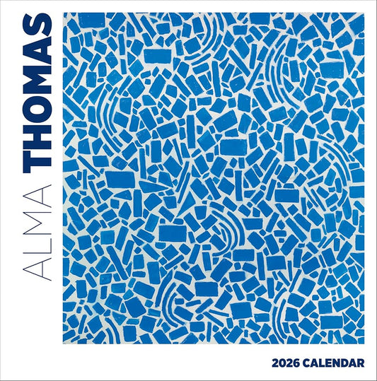 Wall Calendar 2026, Alma Thomas Art, 12 Months, Large Grid Design Featuring 12 Artworks cover image