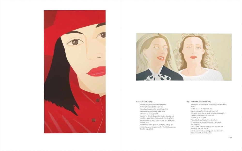 Alex Katz: Prints Catalogue Raisonné, 1947–2022