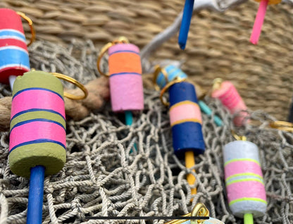 Blue Harbour Boatique - Buoy Keychains: As Is - PMA Store at the Portland Museum of Art, Maine