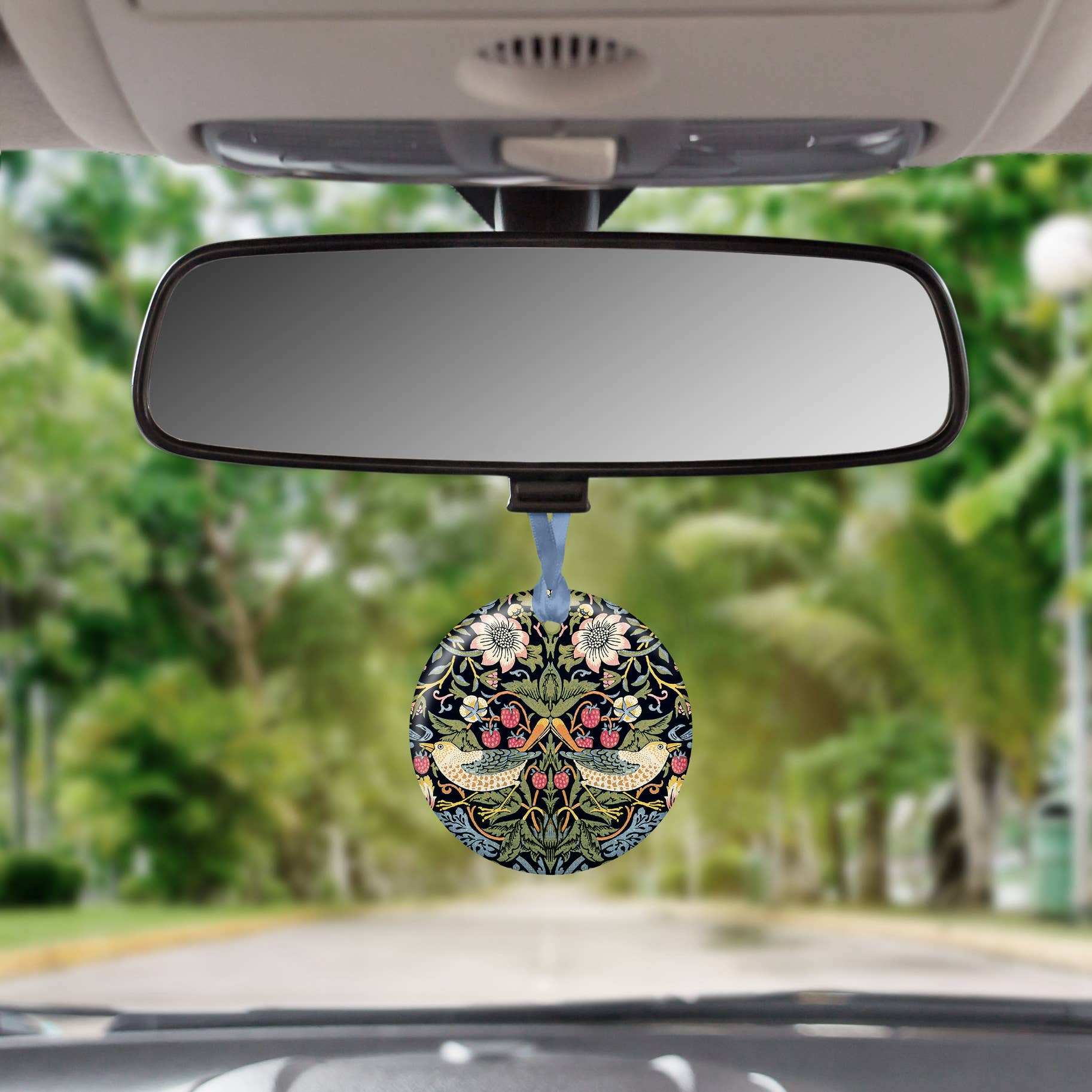 William Morris "Strawberry Thief" Keepsake Ornament - PMA Store at the Portland Museum of Art, Maine