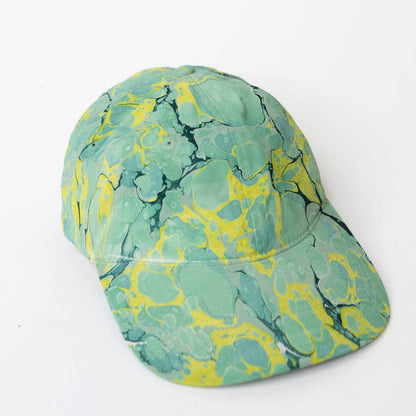 Tempered East - Marbled Dad Hat: Stone: Yellow