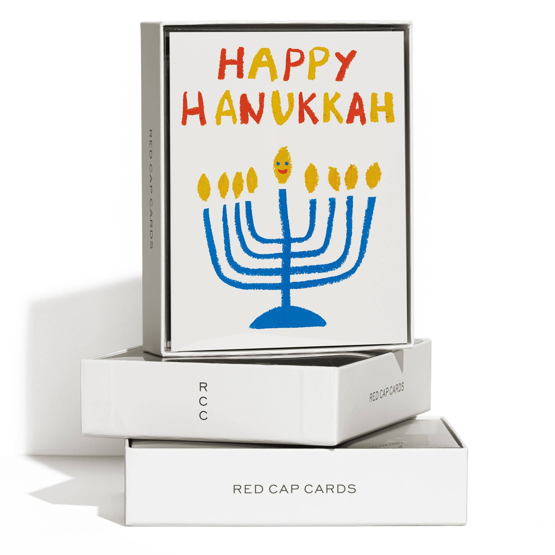 Happy Menorah holiday greeting card: Singles - PMA Store at the Portland Museum of Art, Maine