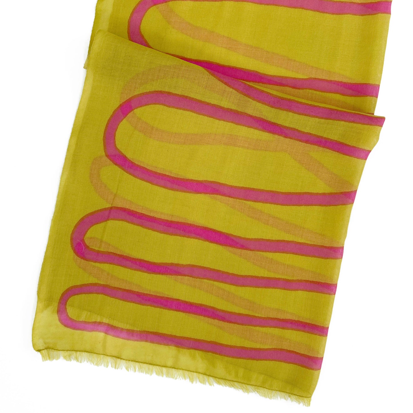 Wool Scarf: Blocks Orange - PMA Store at the Portland Museum of Art, Maine