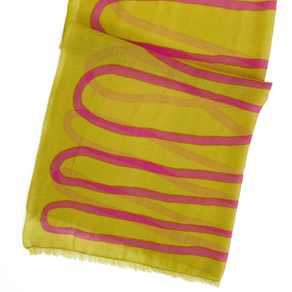 Wool Scarf: Blocks Orange - PMA Store at the Portland Museum of Art, Maine