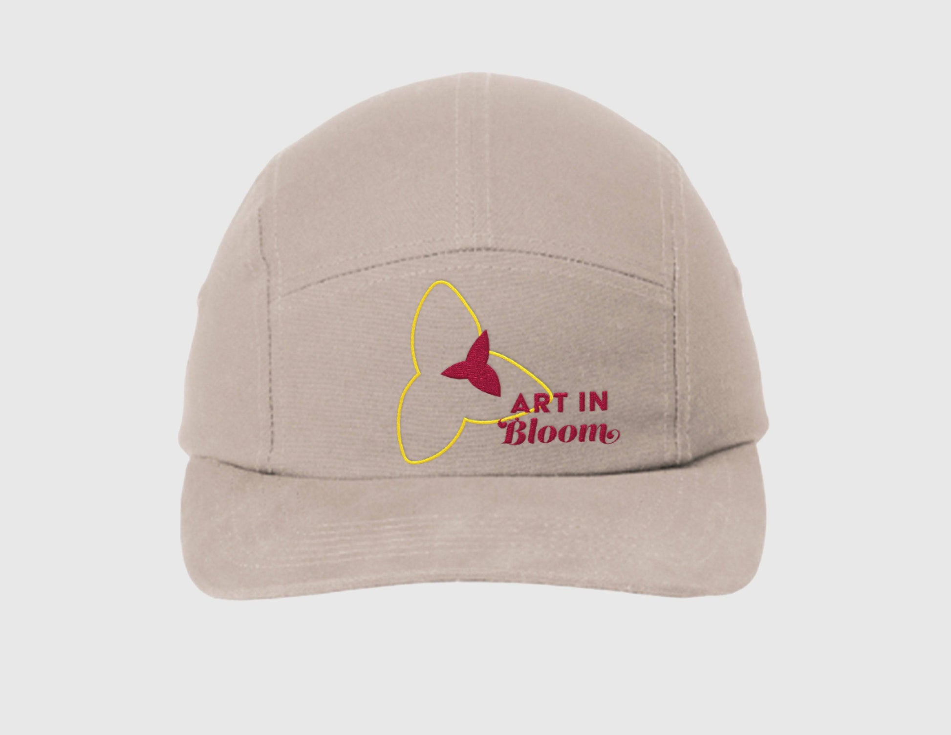 Art in Bloom Khaki Hat 2024 - PMA Store at the Portland Museum of Art, Maine