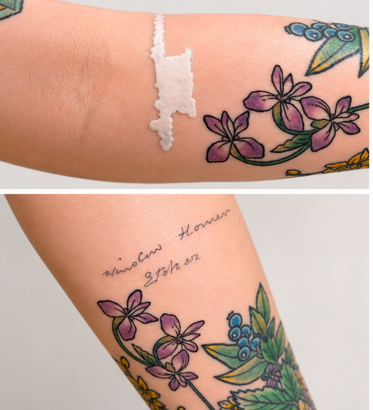 Winslow Homer Etcher Temporary Tattoo